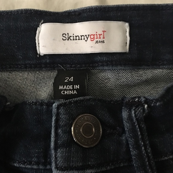 Skinnygirl Mid-Rise Straight Jeans - Picture 3 of 3